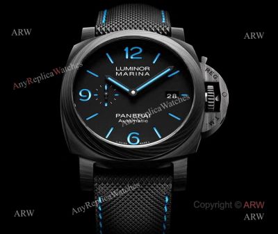 VSF Panerai PAM01661 Luminor Marina Carbotech All Black Swiss Replica Watch